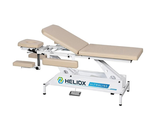 Массажный стол с электроприводом Heliox F1E3C (ширина ложа 550 мм)