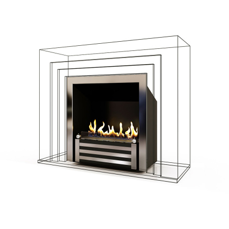 Биокамин в мраморном портале Firezo Primavera Биокамин в мраморном портале Firezo Primavera